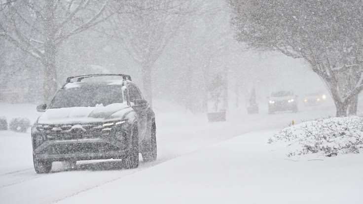 Сильный снег, мокрый снег, гололедица, снежные заносы..