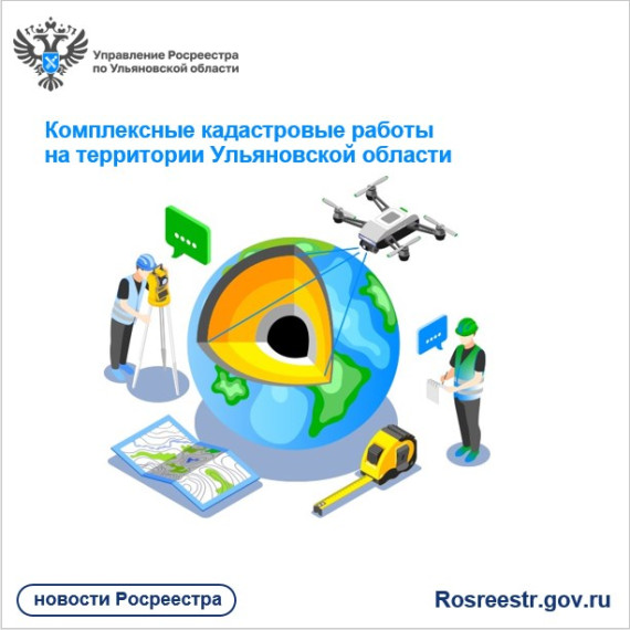 Проведение комплексных кадастровых работ на территории Ульяновской области в 2022 году!. Проведение комплексных кадастровых работ на территории Ульяновской области в 2022 году!.